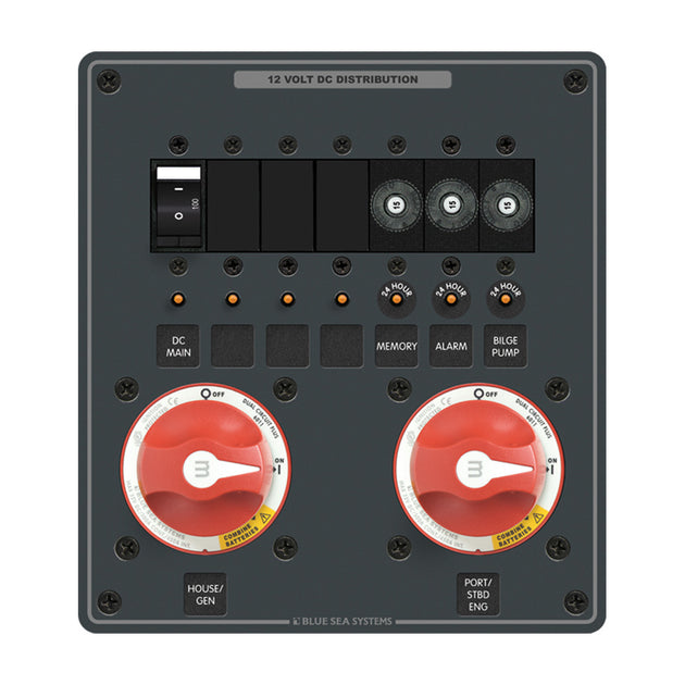 Blue Sea 8689 m-Series Dual Circuit Plus 2 of PN 6011 [8689] - Premium Battery Management from Blue Sea Systems - Just $562.99! Shop now at Brushy Creek Marine