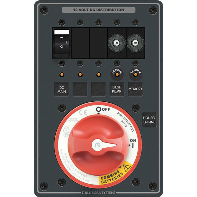 Blue Sea 8690 e-Series Dual Circuit Plus PN 5511e [8690] - Premium Battery Management from Blue Sea Systems - Just $471.99! Shop now at Brushy Creek Marine