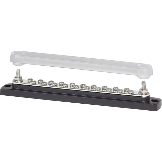 Blue Sea 2312, 150 Ampere Common Busbar 20 x 8-32 Screw Terminal with Cover [2312] - Premium Busbars, Connectors & Insulators from Blue Sea Systems - Just $46.99! Shop now at Brushy Creek Marine