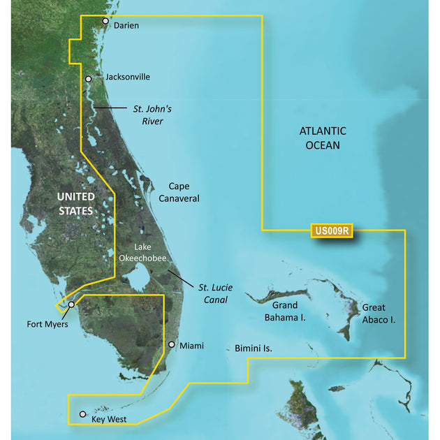 Garmin BlueChart g3 Vision HD - VUS009R - Jacksonville - Key West - microSD/SD [010-C0710-00] - Premium Garmin BlueChart Vision from Garmin - Just $349.99! Shop now at Brushy Creek Marine