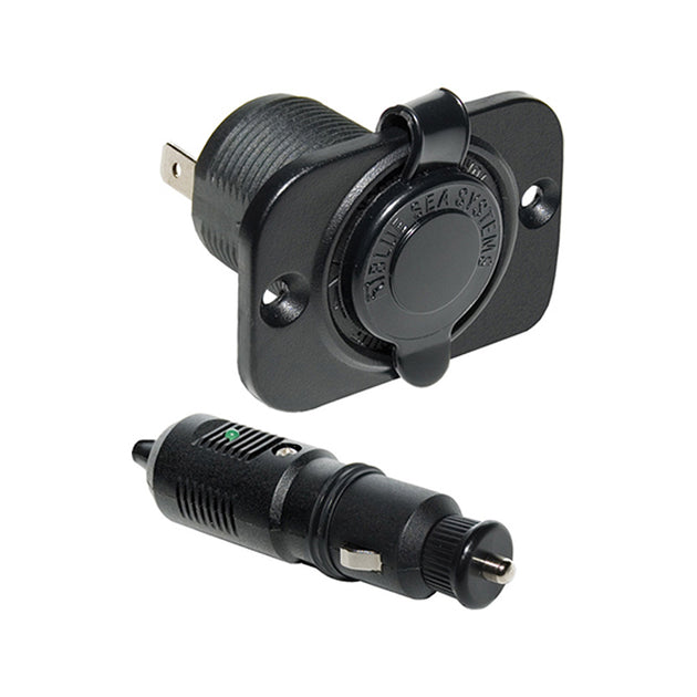 Blue Sea 1015 12V DC Plug & Dash Socket (1010 & 1011) [1015] - Premium Accessories from Blue Sea Systems - Just $31.99! Shop now at Brushy Creek Marine