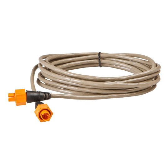 Lowrance 15' Ethernet Cable ETHEXT-15YL [127-29] - Premium Network Cables & Modules from Lowrance - Just $64! Shop now at Brushy Creek Marine