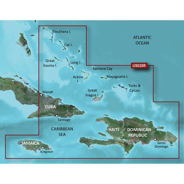 Garmin BlueChart g3 HD - HXUS029R - Southern Bahamas - microSD/SD [010-C0730-20] - Premium Garmin BlueChart from Garmin - Just $149.99! Shop now at Brushy Creek Marine