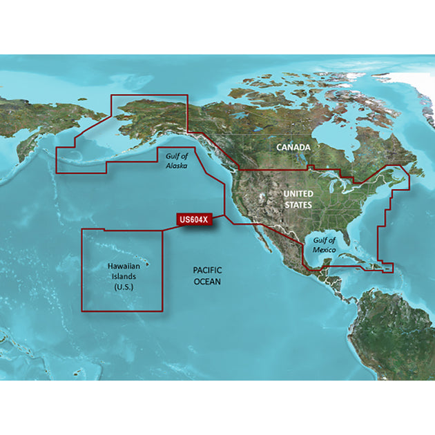 Garmin BlueChart g3 HD - HXUS604x - US All  Canadian West - microSD/SD [010-C1018-20] - Premium Garmin BlueChart from Garmin - Just $219.99! Shop now at Brushy Creek Marine
