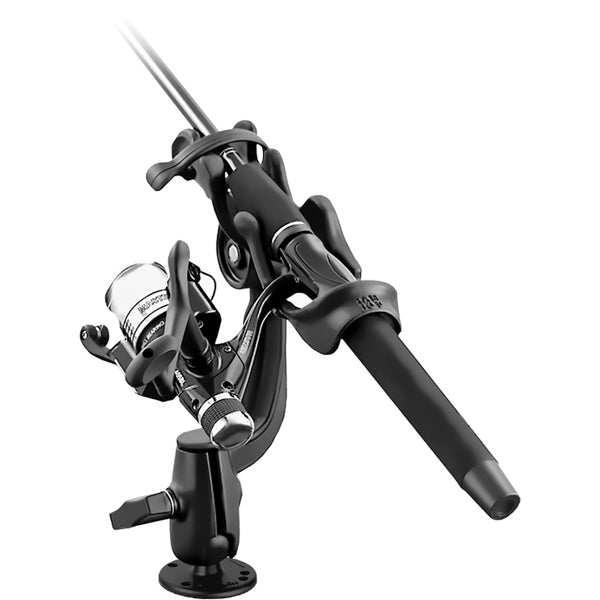 RAM Mount RAM Rod Revolution Salt Water Rod Holder [RAM-114-RBSWU] - Premium Rod Holders from RAM Mounting Systems - Just $56.49! Shop now at Brushy Creek Marine