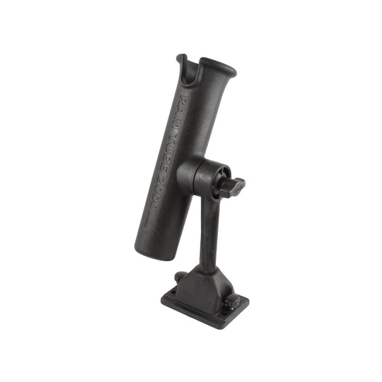RAM Mount RAM Tube 2000 Holder w/Deck Track Mount [RAM-301-DU] - Premium Rod Holders from RAM Mounting Systems - Just $46.99! Shop now at Brushy Creek Marine