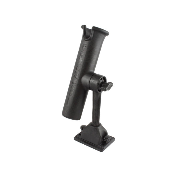 RAM Mount RAM Tube 2000 Holder w/Deck Track Mount [RAM-301-DU] - Premium Rod Holders from RAM Mounting Systems - Just $48.49! Shop now at Brushy Creek Marine