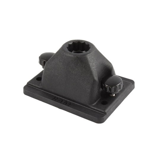 RAM Mount RAM Rod 2000 Deck & Track Mount Base Only [RAM-114DTMU] - Premium Accessories from RAM Mounting Systems - Just $22.99! Shop now at Brushy Creek Marine
