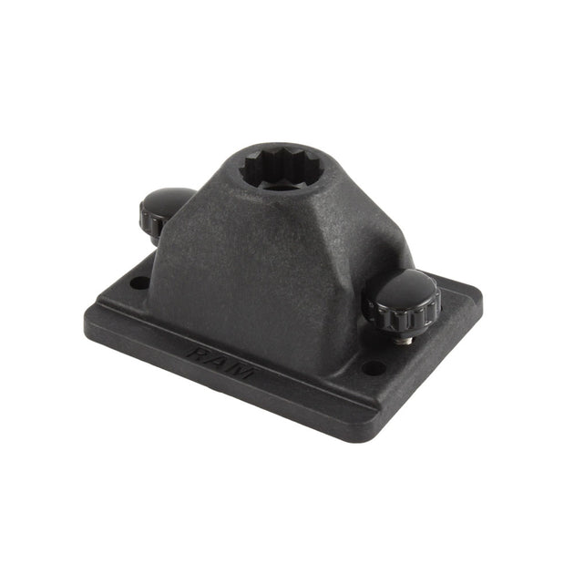 RAM Mount RAM Rod 2000 Deck & Track Mount Base Only [RAM-114DTMU] - Premium Accessories from RAM Mounting Systems - Just $22.99! Shop now at Brushy Creek Marine