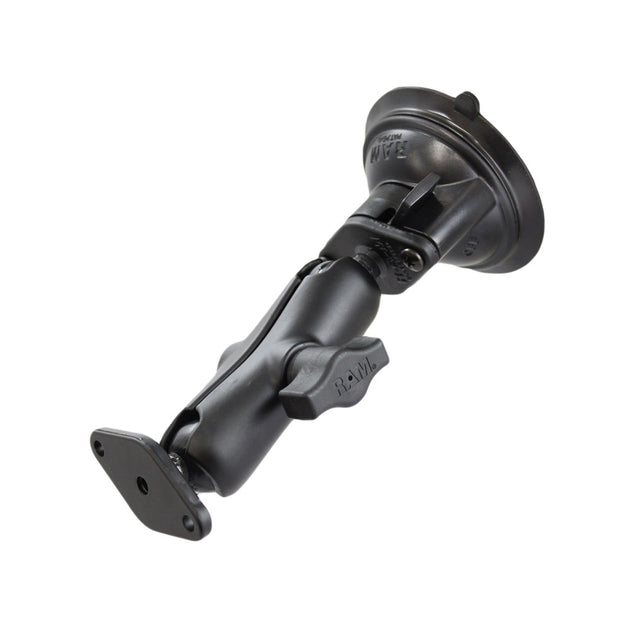 RAM Mount Base Suction Mount Twist Lock - Requires RAM Cradle [RAM-B-166U] - Premium GPS - Accessories from RAM Mounting Systems - Just $43.49! Shop now at Brushy Creek Marine