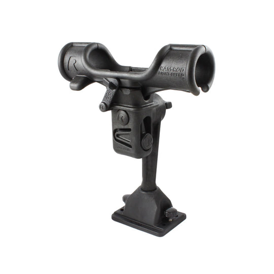 RAM Mount RAM Rod Light Speed w/Deck Track Mount [RAP-370-D] - Premium Rod Holders from RAM Mounting Systems - Just $80.49! Shop now at Brushy Creek Marine