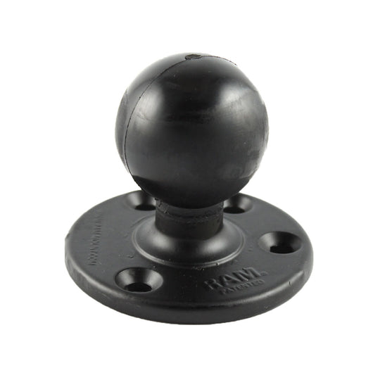 RAM Mount 3.68" Diameter Base w/2.25" D Size Ball [RAM-D-202U] - Premium GPS - Accessories from RAM Mounting Systems - Just $34.49! Shop now at Brushy Creek Marine