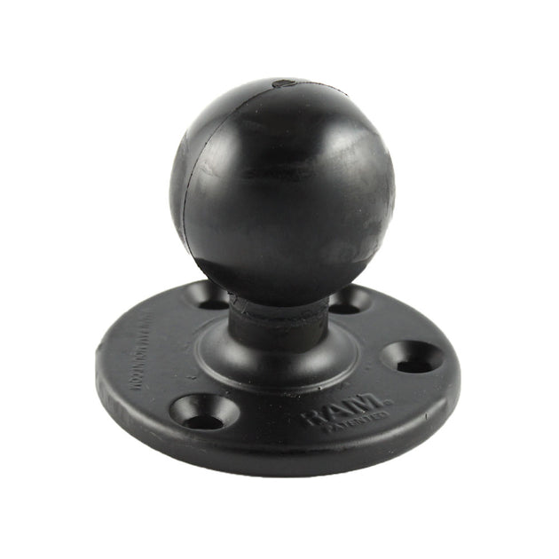 RAM Mount 3.68" Diameter Base w/2.25" D Size Ball [RAM-D-202U] - Premium GPS - Accessories from RAM Mounting Systems - Just $34.49! Shop now at Brushy Creek Marine