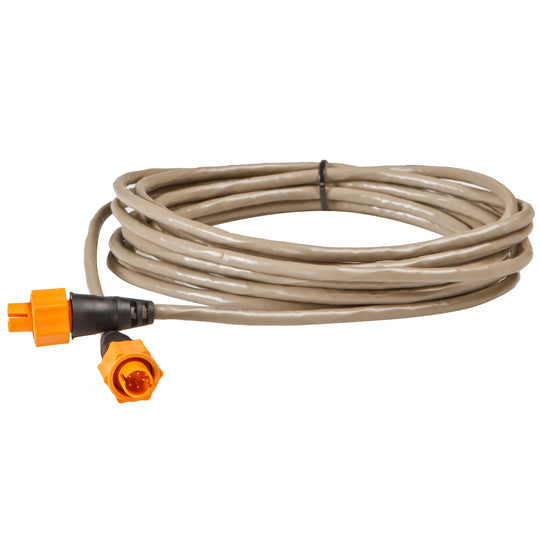 Lowrance 50 FT Ethernet Cable ETHEXT-50YL [127-37] - Premium Network Cables & Modules from Lowrance - Just $127! Shop now at Brushy Creek Marine
