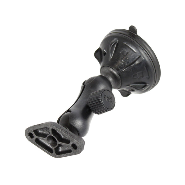 RAM Mount Composite Suction Cup Mount w/Diamond Base [RAP-B-166-2U] - Premium GPS - Accessories from RAM Mounting Systems - Just $27.49! Shop now at Brushy Creek Marine