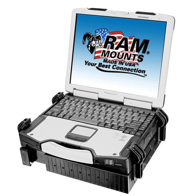 Ram Mount Universal Laptop Tough-Tray Holder [RAM-234-3] - Premium Vehicle Laptop Mounts from RAM Mounting Systems - Just $72.49! Shop now at Brushy Creek Marine