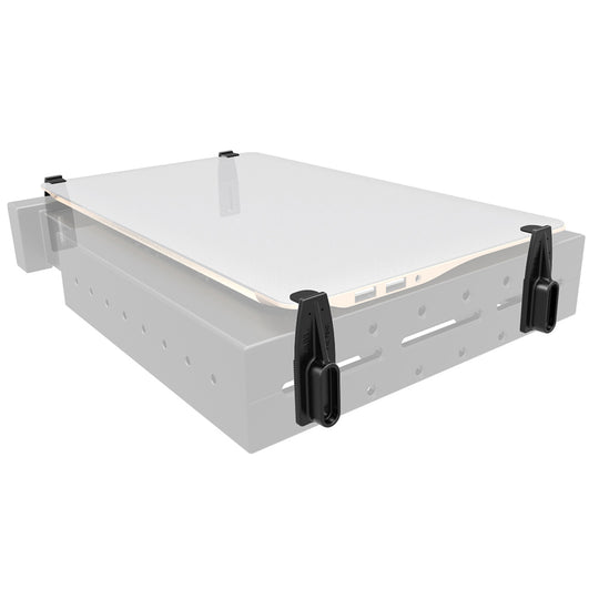 RAM Mount Universal Laptop Tray Side Keepers  Qty. 4 [RAM-234K1-4U] - Premium Vehicle Laptop Mounts from RAM Mounting Systems - Just $17.49! Shop now at Brushy Creek Marine
