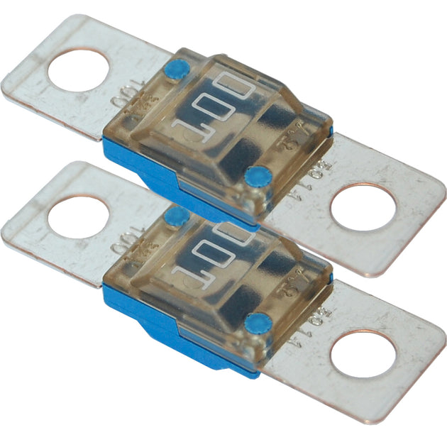 Blue Sea 5256 MIDI/AMI Fuse 100 Amp - Pair [5256] - Premium Fuse Blocks & Fuses from Blue Sea Systems - Just $10.99! Shop now at Brushy Creek Marine