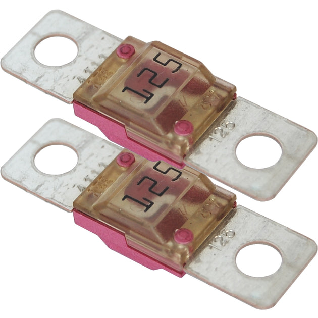 Blue Sea 5257 MIDI/AMI Fuse 125 Amp - Pair [5257] - Premium Fuse Blocks & Fuses from Blue Sea Systems - Just $10.99! Shop now at Brushy Creek Marine