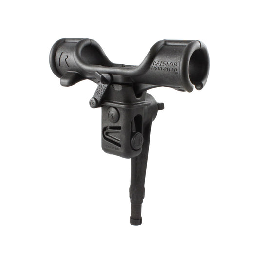 RAM Mount Ram Rod Light Speed Rod Holder w/o Base [RAP-370-NBU] - Premium Rod Holders from RAM Mounting Systems - Just $50.99! Shop now at Brushy Creek Marine