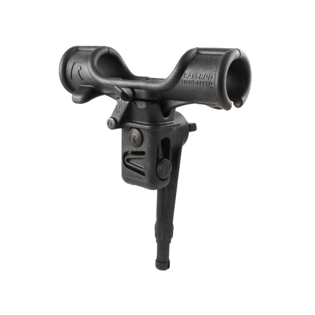 RAM Mount Ram Rod Light Speed Rod Holder w/o Base [RAP-370-NBU] - Premium Rod Holders from RAM Mounting Systems - Just $49.49! Shop now at Brushy Creek Marine