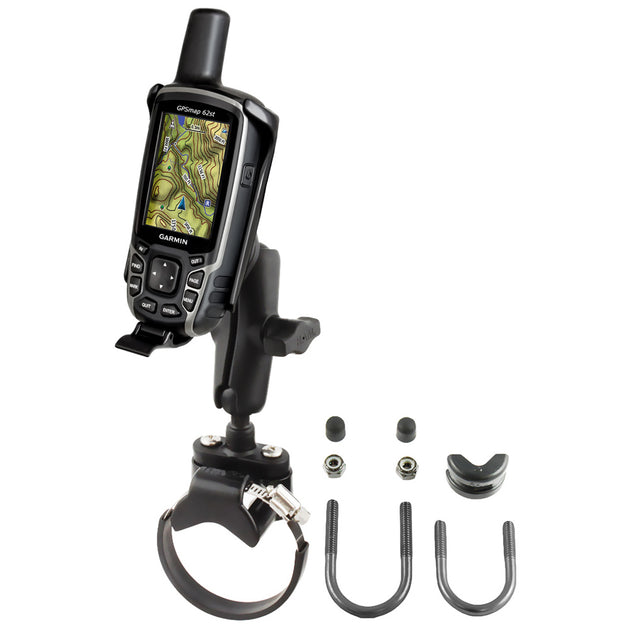 RAM Mount Garmin GPSMAP 62 Series ATV/UTV Strap Mount [RAM-B-149Z-2-GA41U] - Premium GPS - Accessories from RAM Mounting Systems - Just $57.99! Shop now at Brushy Creek Marine