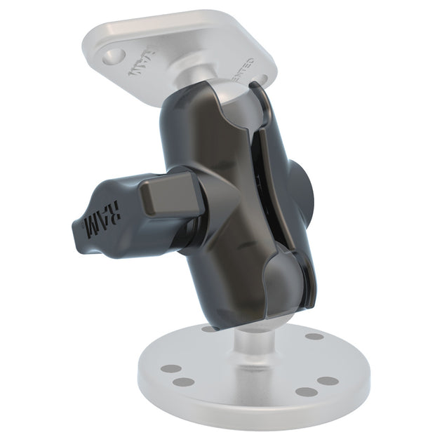 RAM Mount Short Double Socket Arm f/1" Ball Bases [RAM-B-201U-A] - Premium B Size from RAM Mounting Systems - Just $16.49! Shop now at Brushy Creek Marine