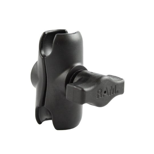 RAM Mount Short Double Socket Arm f/1" Ball Bases [RAM-B-201U-A] - Premium B Size from RAM Mounting Systems - Just $16.49! Shop now at Brushy Creek Marine