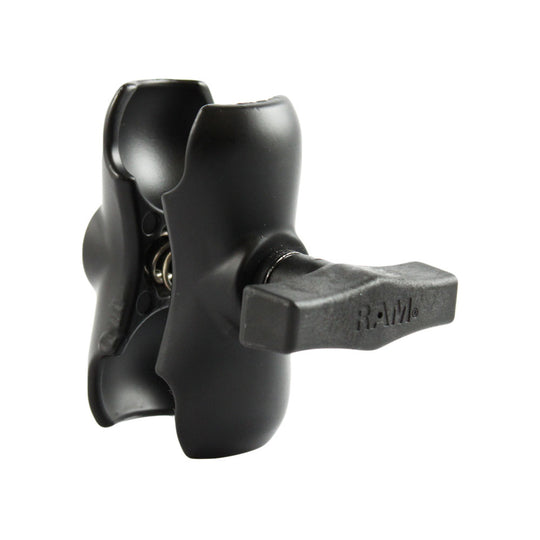 RAM Mount Short Double Socket Arm f/1.5" Ball [RAM-201U-B] - Premium GPS - Accessories from RAM Mounting Systems - Just $25.99! Shop now at Brushy Creek Marine