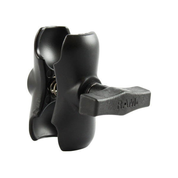 RAM Mount Short Double Socket Arm f/1.5" Ball [RAM-201U-B] - Premium GPS - Accessories from RAM Mounting Systems - Just $25.99! Shop now at Brushy Creek Marine