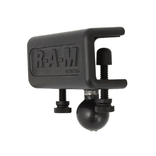 RAM Mount 1" x 1" Glare Shield Clamp Base w/1" Ball [RAM-B-259U] - Premium B Size from RAM Mounting Systems - Just $29.49! Shop now at Brushy Creek Marine