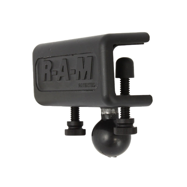 RAM Mount 1" x 1" Glare Shield Clamp Base w/1" Ball [RAM-B-259U] - Premium B Size from RAM Mounting Systems - Just $30.49! Shop now at Brushy Creek Marine