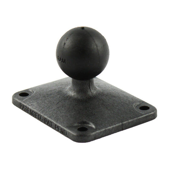 RAM Mount 2" x 2.5" Base w/1" Ball [RAP-B-202U-225] - Premium B Size from RAM Mounting Systems - Just $7.99! Shop now at Brushy Creek Marine