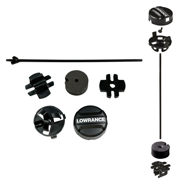 Lowrance Kayak Scupper Transducer Mount [000-10606-001] - Premium Transducer Accessories from Lowrance - Just $47! Shop now at Brushy Creek Marine