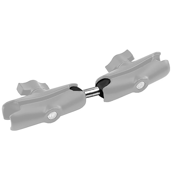 RAM Mount Double 1" Ball Adapter [RAM-B-230U] - Premium B Size from RAM Mounting Systems - Just $17.49! Shop now at Brushy Creek Marine