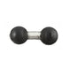RAM Mount Double 1" Ball Adapter [RAM-B-230U] - Premium B Size from RAM Mounting Systems - Just $17.49! Shop now at Brushy Creek Marine