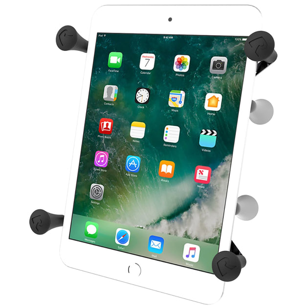 RAM Mount X-Grip Universal Tablet Holder w/1" Ball [RAM-HOL-UN8BU] - Premium Tablet Mounts from RAM Mounting Systems - Just $48.49! Shop now at Brushy Creek Marine