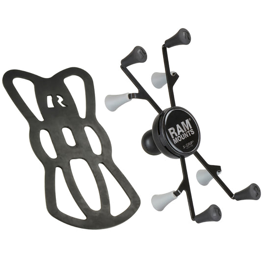 RAM Mount X-Grip Universal Tablet Holder w/1" Ball [RAM-HOL-UN8BU] - Premium Tablet Mounts from RAM Mounting Systems - Just $48.49! Shop now at Brushy Creek Marine