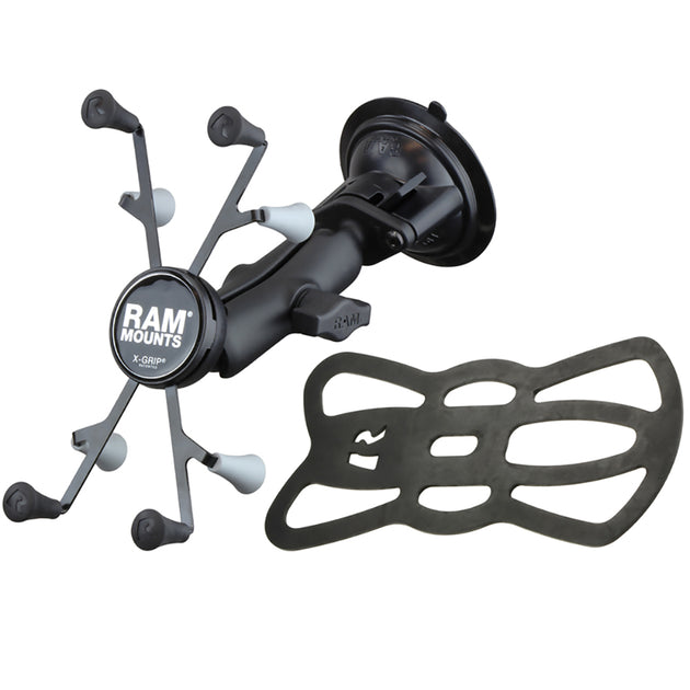 RAM Mount Twist Lock Suction Cup Base w/Universal X-Grip II [RAM-B-166-UN8U] - Premium Vehicle Laptop Mounts from RAM Mounting Systems - Just $82.99! Shop now at Brushy Creek Marine