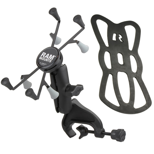 RAM Mount Yoke Clamp Mount w/X-Grip II [RAM-B-121-UN8U] - Premium Vehicle Laptop Mounts from RAM Mounting Systems - Just $90.99! Shop now at Brushy Creek Marine