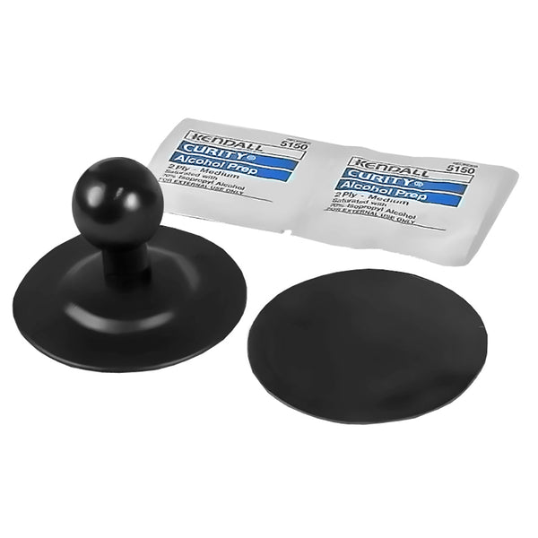 RAM Mount Flex Adhesive Base w/1" Ball [RAP-B-378U] - Premium B Size from RAM Mounting Systems - Just $15.99! Shop now at Brushy Creek Marine