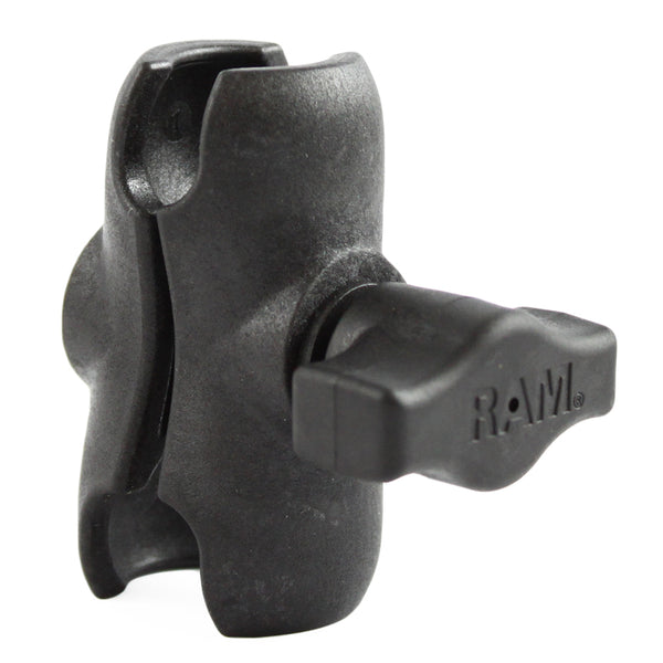 RAM Mount Composite Short Double Socket Arm f/1" Ball [RAP-B-201U-A] - Premium B Size from RAM Mounting Systems - Just $10.49! Shop now at Brushy Creek Marine