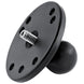 RAM Mount 2.5" Round Base w/1" Ball and 1/4"-20 Threaded Male Post [RAM-B-202AU] - Premium Camera Mounts from RAM Mounting Systems - Just $15.49! Shop now at Brushy Creek Marine