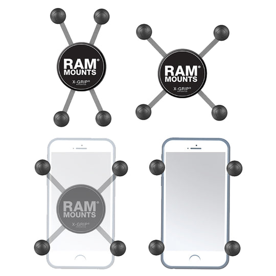 RAM Mount Universal X-Grip Cell Phone Holder w/1" Ball [RAM-HOL-UN7BU] - Premium Cell Phone Mounts from RAM Mounting Systems - Just $34.49! Shop now at Brushy Creek Marine