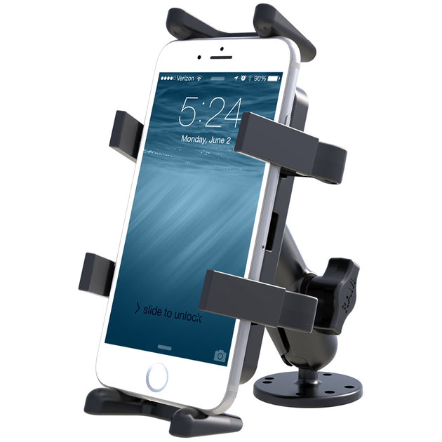 RAM Mount Universal Finger Grip Holder Surface Mount [RAM-B-138-UN4] - Premium Surface Mount from RAM Mounting Systems - Just $69.99! Shop now at Brushy Creek Marine