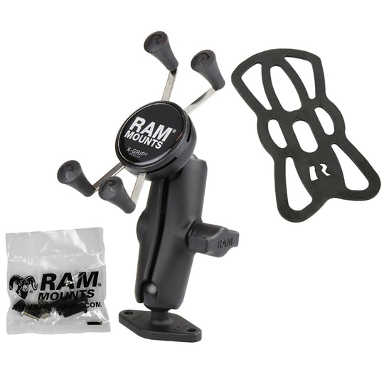 RAM Mount Universal X-Grip Holder Diamond Base Surface Mount [RAM-B-102-UN7U] - Premium Surface Mount from RAM Mounting Systems - Just $60.99! Shop now at Brushy Creek Marine
