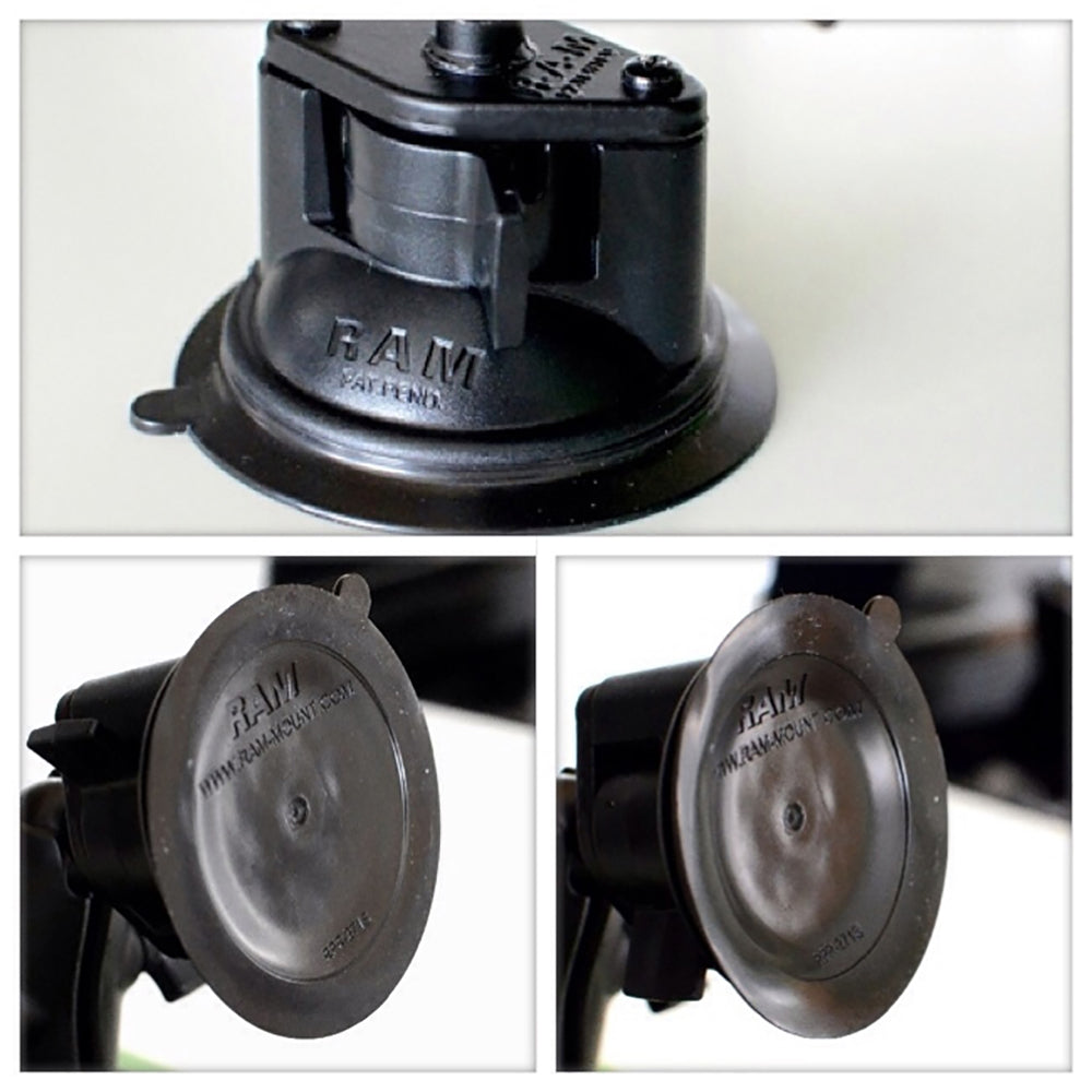 RAM Mount Tab-Tite iPad / HP TouchPad Cradle Twist Lock Suction Cup Mount [RAM-B-166-TAB3U] - Premium Tablet Mounts from RAM Mounting Systems - Just $74.49! Shop now at Brushy Creek Marine