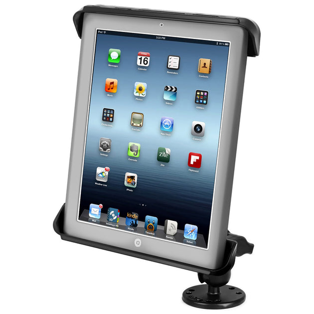 RAM Mount Tab-Tite iPad / HP TouchPad Cradle Flat Surface Mount [RAM-B-138-TAB3U] - Premium Tablet Mounts from RAM Mounting Systems - Just $63.49! Shop now at Brushy Creek Marine