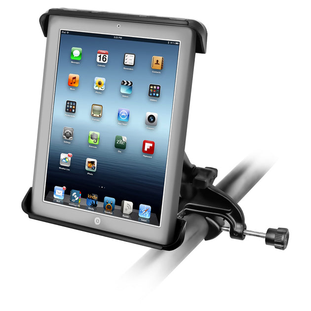 RAM Mount Tab-Tite iPad / HP Cradle Yoke Clamp Mount [RAM-B-121-TAB3U] - Premium Tablet Mounts from RAM Mounting Systems - Just $82.99! Shop now at Brushy Creek Marine