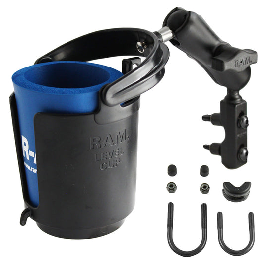 RAM Mount Drink Cup Holder w/Goldwing Mount [RAM-B-132-309U] - Premium Drink Cup Mounts from RAM Mounting Systems - Just $58.49! Shop now at Brushy Creek Marine
